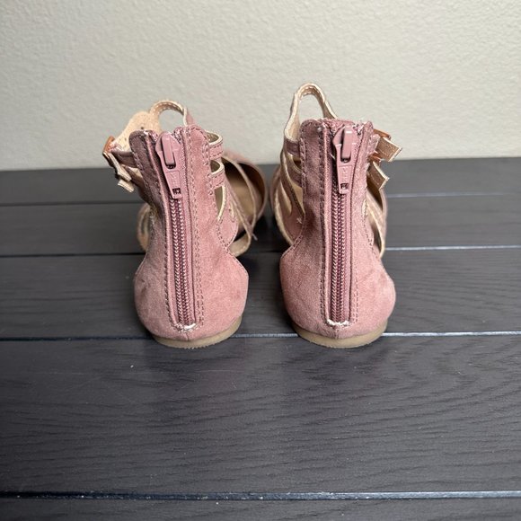 LC Lauren Conrad suede flats, Dusty Pink, Size 9 - Picture 5 of 7